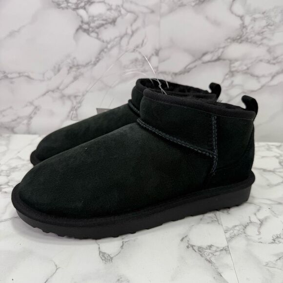 Kirkland 100% Shearling Ankle Boots sz 6 Cushioned NEW # box M156 - Picture 1 of 9